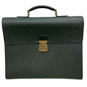 Louis Vuitton Serviette Clad Taiga Business Bag